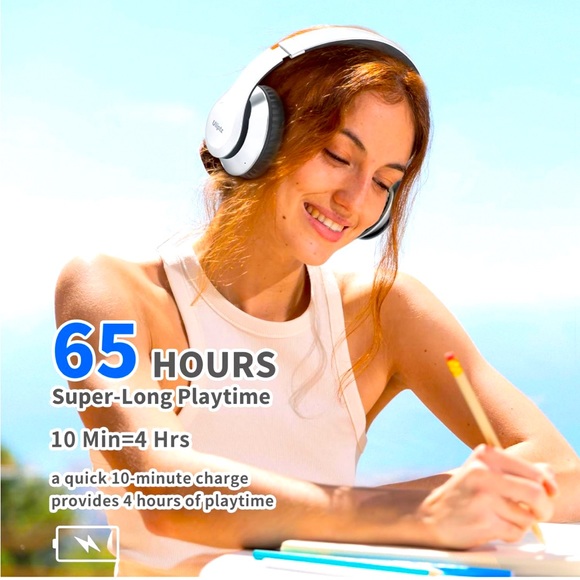 Uliptz wireless headphones, EUC - Picture 1 of 3